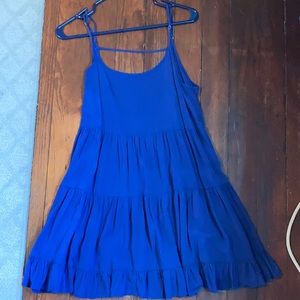 Charolette Russe low-back navy dress